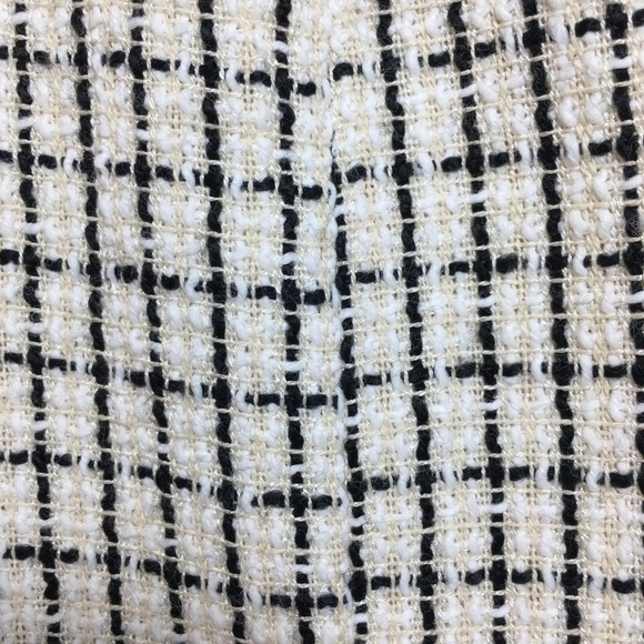 Cute White Black Cream Dalia Skirt sz 8 - Picture 3 of 6